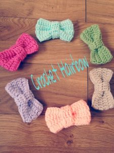 Cute Crochet Hair Bows - Crochet with Carrie