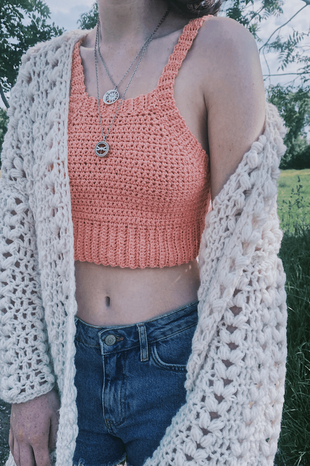 Crochet Crop Top Free Pattern (Forever 21 Style)