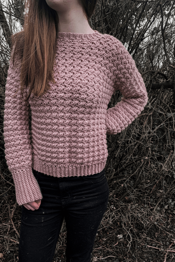 Crochet Grace Sweater - Crochet with Carrie