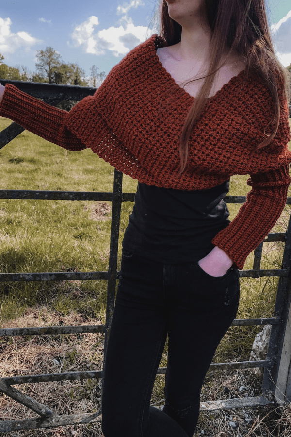 Criss Cross Wrap Sweater Vest – Share a Pattern