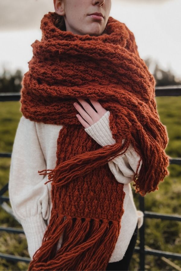 Learn To Knit Our Lucky Dip Scarf With Cardigang