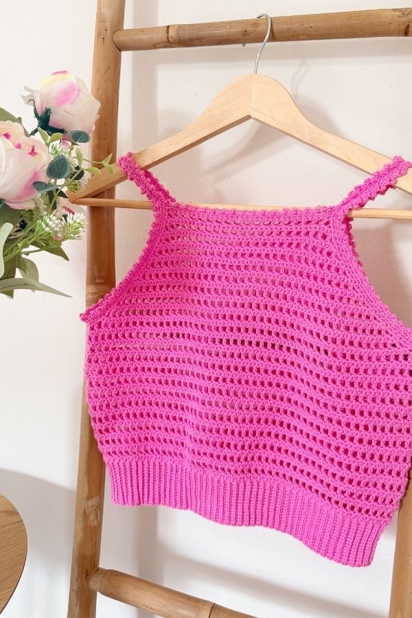 free crochet crop top pattern