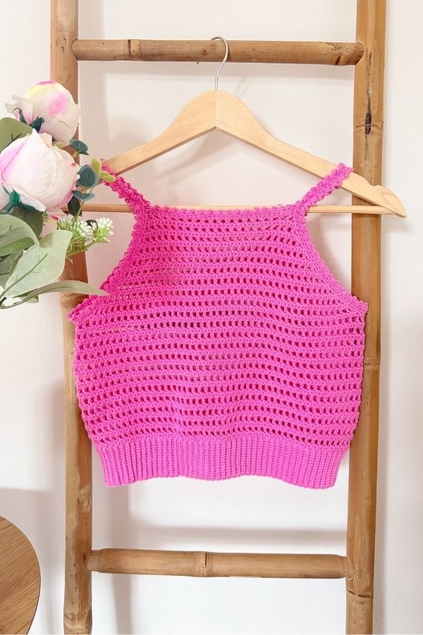 free crochet crop top pattern